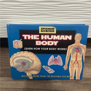 Sticker Fun Facts The Human Body Education Childrens Health Learning Book